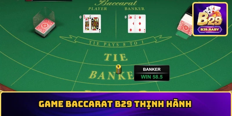Quy tắc cược Baccarat đơn giản